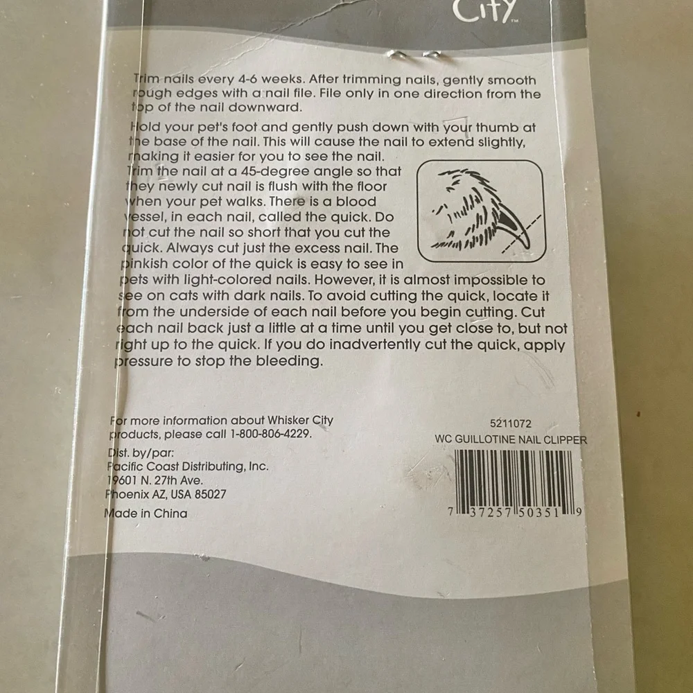 🎉Host Pick NWT Whisker City Nail Clippers